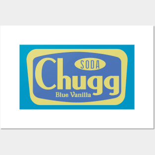 Chugg Soda - Blue Vanilla Posters and Art